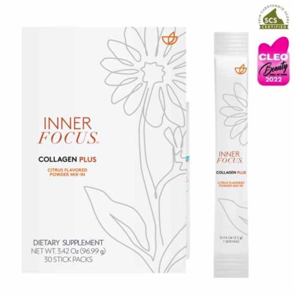 อินเนอร์โฟกัส คอลลาเจนพลัส 30 ซอง (Inner Collagen Plus) อินเนอร์โฟกัส คอลลาเจนพลัส 30 ซอง (Inner Collagen Plus)